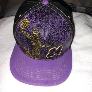 Kobe Bryant 24 Legend Brisco Brands SnapBack Hat Cap Los Angeles Lakers NBA OBO